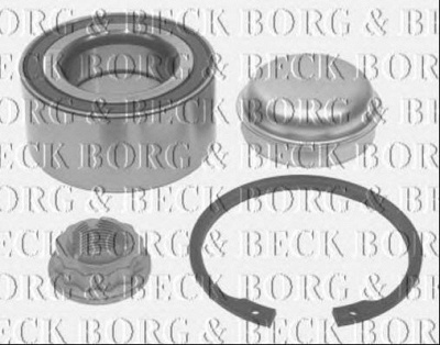 BORG & BECK bwk1125 -  Комплект подшипника ступицы колеса